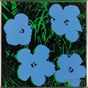 Flores 2 Andy Warhol Pinturas al óleo